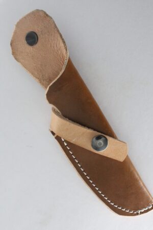 Leather sheath, lt brown / tan