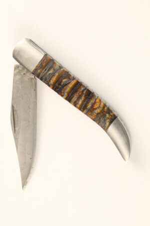 Mammoth Molar Damascus knife #01.26.5870