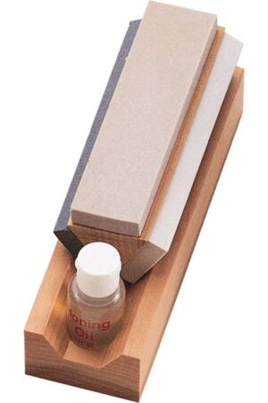 AC 21 6 Inch Tri Hone Sharpner with Honing Oil