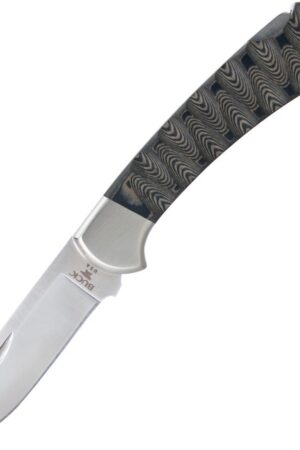 Buck 112BKSLE2 112 Ranger Pro Lockback Knife Black G10 Handles