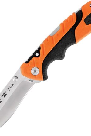 Buck 659ORS Pursuit Pro Lockback Knife Black/Orange Handles