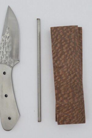 CNC Drop Point Knife Kit - SCNC1 - LEOPARDWOOD