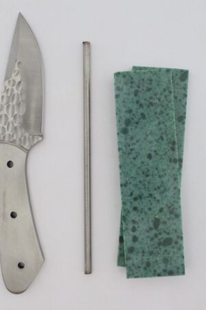CNC Drop Point Knife Kit - SCNC1 - GREENSTONE