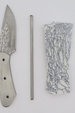 CNC Drop Point Knife Kit - SCNC1 - WHITESTONE