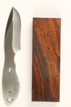 OTTER SKINNER KNIFE KIT - S106 - IRONWOOD