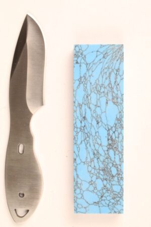 OTTER SKINNER KNIFE KIT - S106 - TURQUOISE