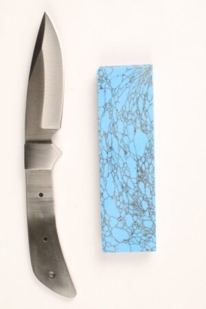 CHIEF YELLOWHORSE SKINNER SATIN – S110 KNIFE KIT - TURQUOISE