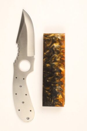 YUKON SKINNER KNIFE MAKING KIT - S183 CRAZY WAVES 8