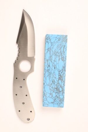YUKON SKINNER KNIFE MAKING KIT - S183 TURQUOISE