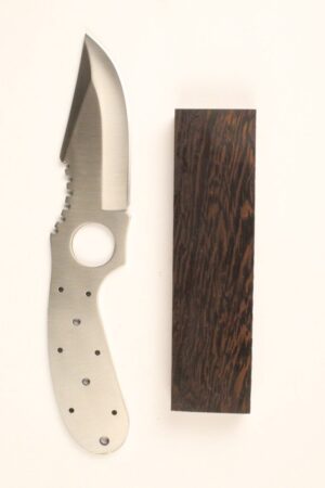 YUKON SKINNER KNIFE MAKING KIT - S183 WENGE