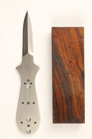 LOW COUNTRY OYSTER SCHUCKER S336 KNIFE KIT - IRONWOOD