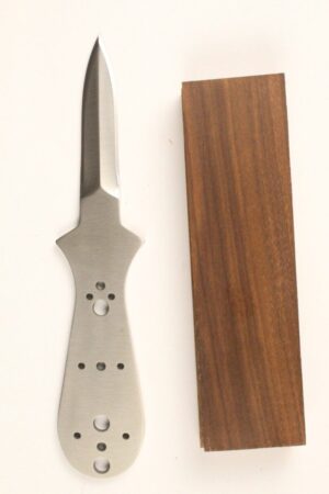 LOW COUNTRY OYSTER SCHUCKER S336 KNIFE KIT - WALNUT