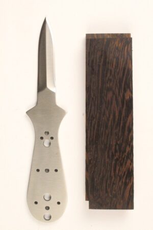 LOW COUNTRY OYSTER SCHUCKER S336 KNIFE KIT - WENGE