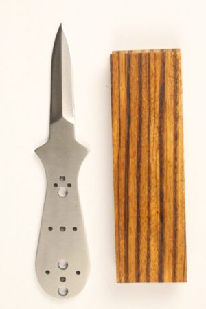 LOW COUNTRY OYSTER SCHUCKER S336 KNIFE KIT - ZEBRA