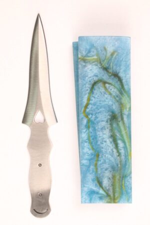 RENAISSANCE DAGGER KNIFE KIT - S3 -IR BLUE GREEN
