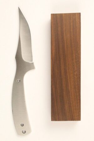 WOODSMAN SKINNER SATIN - S40 KNIFE KIT - WALNUT