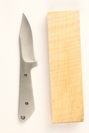 BEAVER SKINNER SATIN S443 KNIFE KIT - TIGER MAPLE