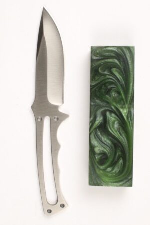 LONE SURVIVOR – SATIN – S450 KNIFE KIT - IR GREEN