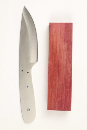 Fury Skinner Knife Kit - S509 - PURPLEHEART