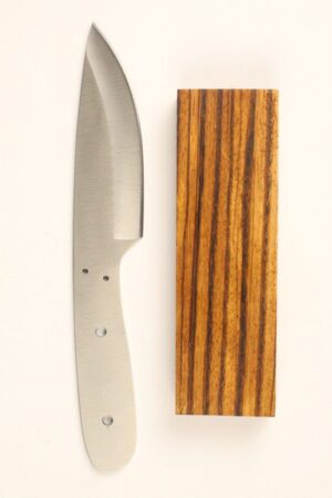 Fury Skinner Knife Kit - S509 - ZEBRAWOOD