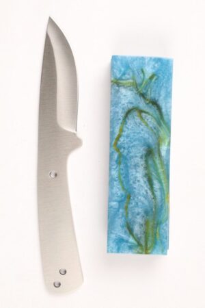 HOOK'S DROP POINT SKINNER KIT- S510 - BLUEGREEN RESIN