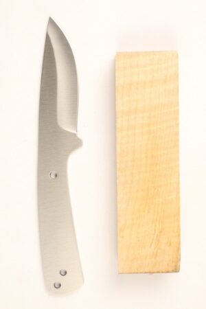 HOOK'S DROP POINT SKINNER KIT- S510 - TIGER MAPLE