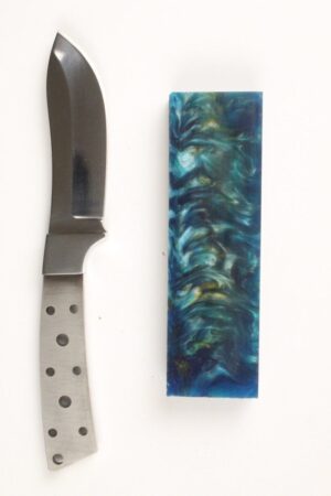 WYOMING SKINNER MIRRORED SM26 KNIFE KIT - CRAZY WAVE 6