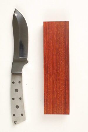 WYOMING SKINNER MIRRORED SM26 KNIFE KIT - PADAUK