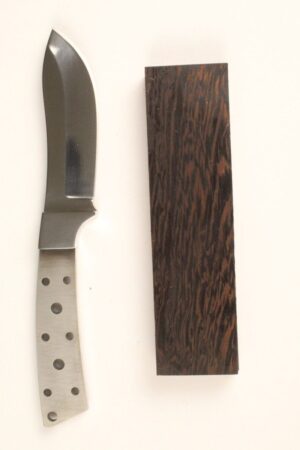 WYOMING SKINNER MIRRORED SM26 KNIFE KIT - WENGE