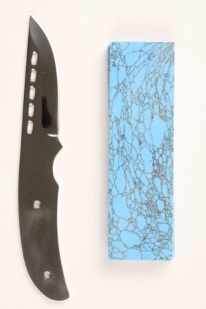 BADLANDS SKINNER KNIFE KIT SM27 - TURQUOISE