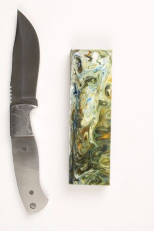 WILD BILL SKINNER KNIFE KIT SM39 - CRAZY WAVES #4
