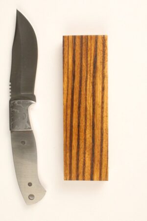 WILD BILL SKINNER KNIFE KIT SM39 -ZEBRA