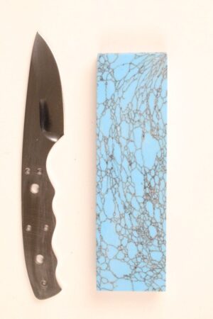 COYOTE SKINNER MIRRORED SM59 KNIFE MAKING KIT - TURQUOISE