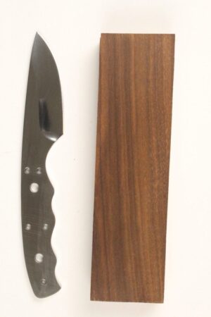 COYOTE SKINNER MIRRORED SM59 KNIFE MAKING KIT - WALNUT