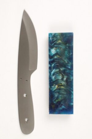 Titanium Coated Fury Skinner Knife Kit - ST509 - CRAZY WAVES 6