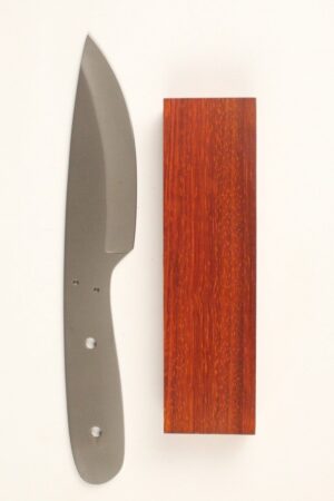 Titanium Coated Fury Skinner Knife Kit - ST509 - PADAUK