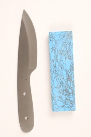 Titanium Coated Fury Skinner Knife Kit - ST509 - TURQUOISE