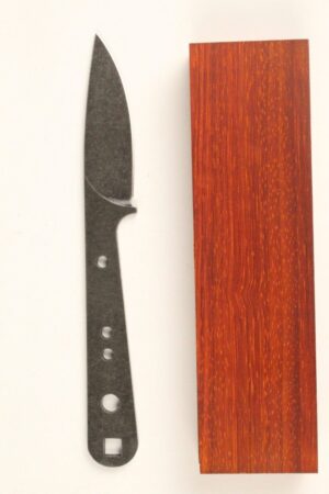 Stockman’s All Around Blade - STONEWASHED - SW357 - KNIFE KIT - PADAUK