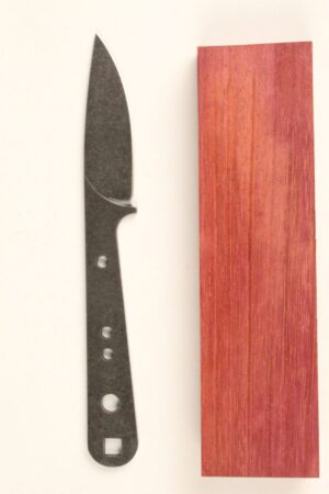 Stockman’s All Around Blade - STONEWASHED - SW357 - KNIFE KIT - PURPLEHEART
