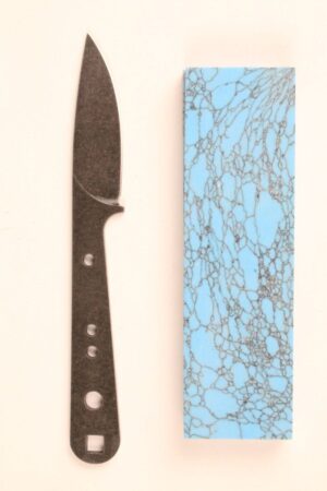 Stockman’s All Around Blade - STONEWASHED - SW357 - KNIFE KIT - TURQUOISE