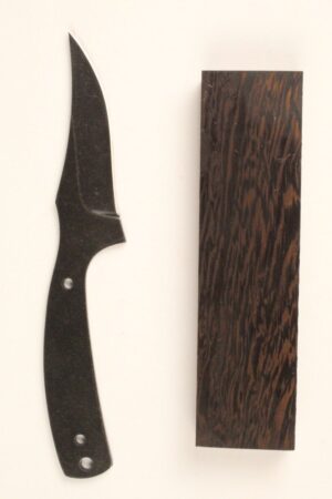 WOODSMAN SKINNER STONEWASHED - SW40 KNIFE KIT - WENGE
