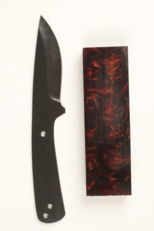HOOK'S DROP POINT SKINNER KIT- STONEWASHED - SW510 - CRAZY WAVES 2