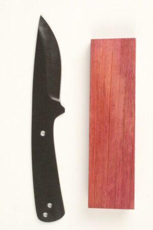 HOOK'S DROP POINT SKINNER KIT- STONEWASHED - SW510 - PURPLEHEART