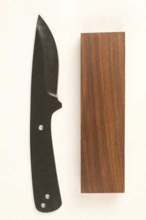 HOOK'S DROP POINT SKINNER KIT- STONEWASHED - SW510 - WALNUT