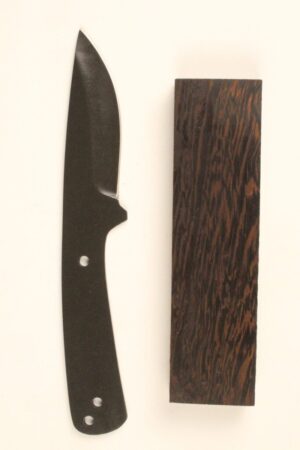 HOOK'S DROP POINT SKINNER KIT- STONEWASHED - SW510 - WENGE
