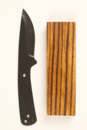 HOOK'S DROP POINT SKINNER KIT- STONEWASHED - SW510 - ZEBRA