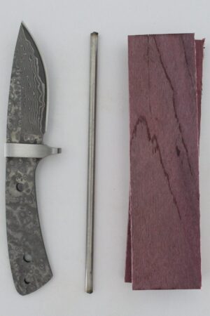 Desert Drop San Mai knife kit SC801 - Damascus knife kit
