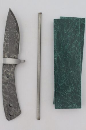 Desert Drop San Mai knife kit SC801 - Damascus knife kit
