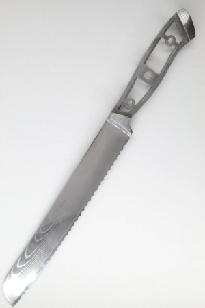DK5M – 13 1/2″ Damascus VG10 Steel Bread Knife Blank