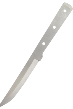 Satin Serrated Steak Knife for Knife Making